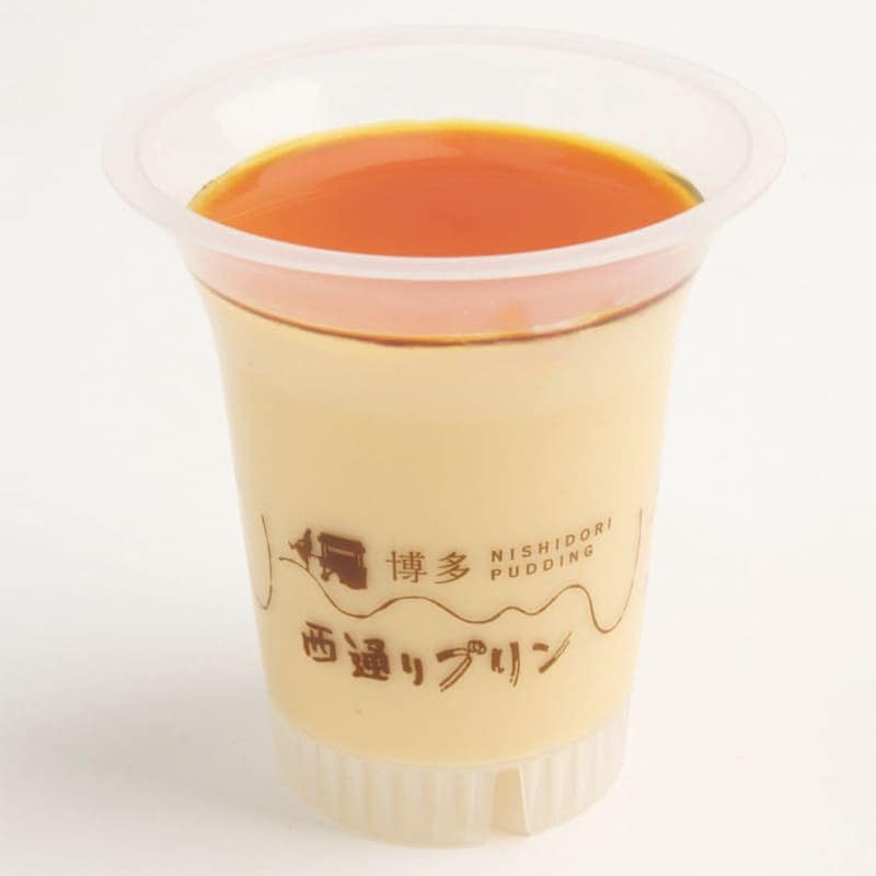 西通りプリン ポシェ (蒸しプリン カラメルソース付)