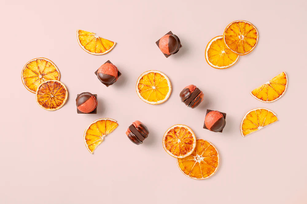 MAMEIL NAMA CHOCOLATE MACARON - Chocolate / Pistachio / Coffee / Blood orange -(6個入)